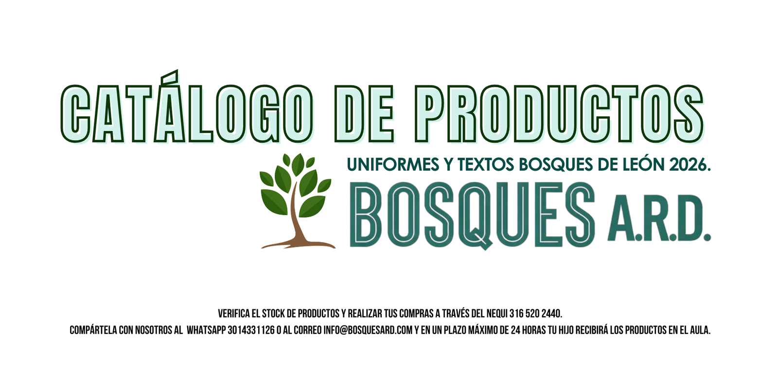 Catálogo BosquesARD